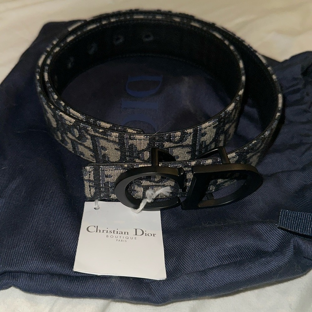 Dior 30 Montaigne Reversible Belt SIZE 75